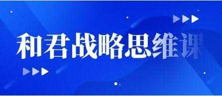 《和君战略思维课》培训讲座视频 - AI 智能探索网-AI 智能探索网