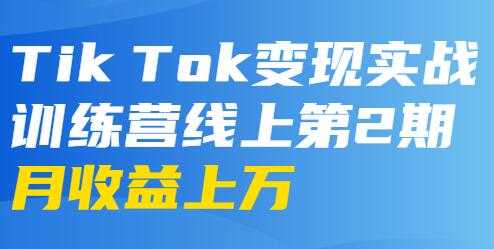 龟课-TikTok变现实战训练营 第2-4期 月收益上万不成问题 - AI 智能探索网-AI 智能探索网