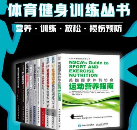 《体育健身训练丛书》营养·训练·放松·损伤预防（套装全10册）PDF电子书 - AI 智能探索网-AI 智能探索网