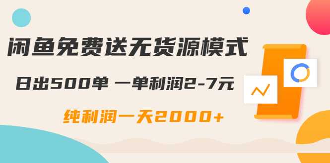 图片[1]-闲鱼免费送无货源模式是如何日出500单的？一单利润2-7元 纯利润一天2000+ - AI 智能探索网-AI 智能探索网