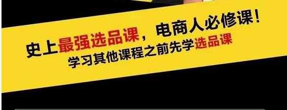 蓝海高利润选品课：你只要能选好一个品，就意味着一年轻松几百万的利润 - AI 智能探索网-AI 智能探索网