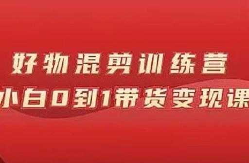 万三好物混剪训练营：小白0到1带货变现课 - AI 智能探索网-AI 智能探索网