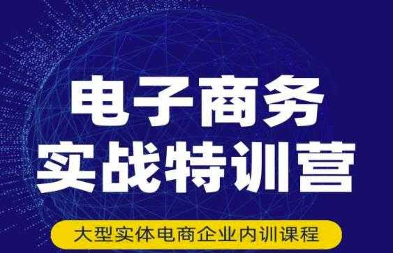 图片[1]-民赛电气内部出品：电子商务实战特训营，全方位带你入门电商，308种方式玩转电商 - AI 智能探索网-AI 智能探索网