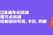 2022直通车系统课+引力魔方系统课，精准拉新低价引流、卡位、收割 - AI 智能探索网-AI 智能探索网