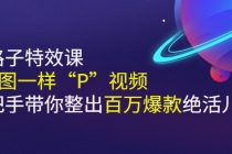 《野路子特效课：像P图一样“P”视频》手把手带你整出百万爆款绝活儿 - AI 智能探索网-AI 智能探索网