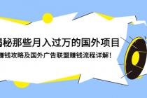 揭秘那些月入过万的国外项目，赚钱攻略及国外广告联盟赚钱流程详解！ - AI 智能探索网-AI 智能探索网