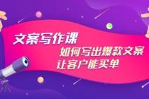 文案写作课：如何写出爆款文案，让客户能买单，价值1999元 - AI 智能探索网-AI 智能探索网