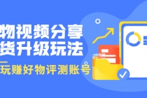 好物视频分享带货升级玩法：玩赚好物评测账号，月入10个W - AI 智能探索网-AI 智能探索网