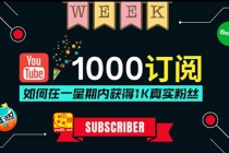 油管涨粉教程：一星期内获得1000真实粉丝，免费且快速的方法 操作简单 - AI 智能探索网-AI 智能探索网