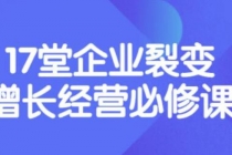 张琦《盈利增长17堂必修课》企业裂变增长的经营智慧，带你了解增长的本质 - AI 智能探索网-AI 智能探索网