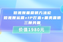 短视频垂营销方法论:短视频运营+IP打造+垂类营销，三频共振 - AI 智能探索网-AI 智能探索网