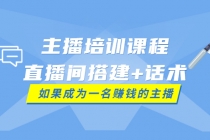 主播培训课程：直播间搭建+话术，如何快速成为一名赚钱的主播 - AI 智能探索网-AI 智能探索网