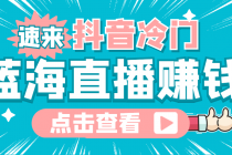 最新抖音冷门简单的蓝海直播赚钱玩法，流量大知道的人少，可做到全无人直播 - AI 智能探索网-AI 智能探索网