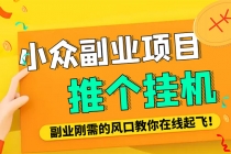 小众电脑流量精灵全自动挂机刷浏览量项目，日收益15+【永久脚本+详细教程】 - AI 智能探索网-AI 智能探索网