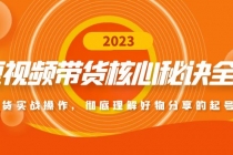 短视频带货核心秘诀全辑：带货实战操作，彻底理解好物分享的起号逻辑 - AI 智能探索网-AI 智能探索网