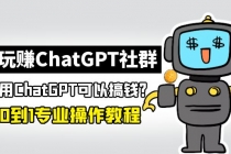 玩赚CGPT社群：听说CGPT可以用来搞钱？从0到1保姆级教程(2月25更新) - AI 智能探索网-AI 智能探索网