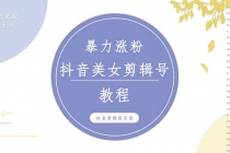 抖音快手暴力涨粉美女混剪视频教程 百分百过原创图片教程 附带违规申诉方法 - AI 智能探索网-AI 智能探索网