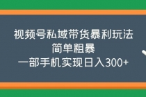 视频号私域带货暴利玩法，简单粗暴，一部手机实现日入300+ - AI 智能探索网-AI 智能探索网