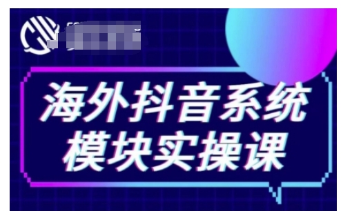 海外抖音Tiktok系统模块实操课，TK短视频带货，TK直播带货，TK小店端实操等 - AI 智能探索网-AI 智能探索网